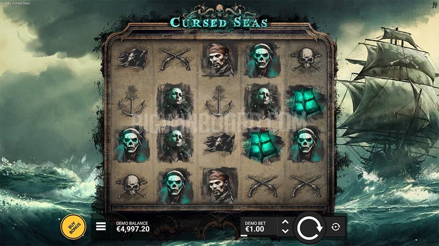 Cursed Seas — игровой автомат на Dragon Money