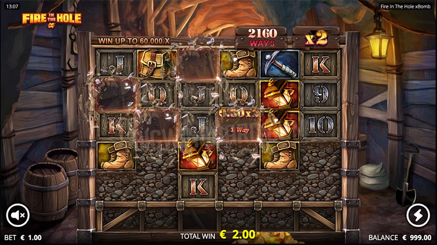 Fire in the Hole — игровой автомат на Dragon Money
